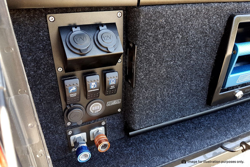 MSA 4x4 Explorer Power Panel Pre Cut Panel
