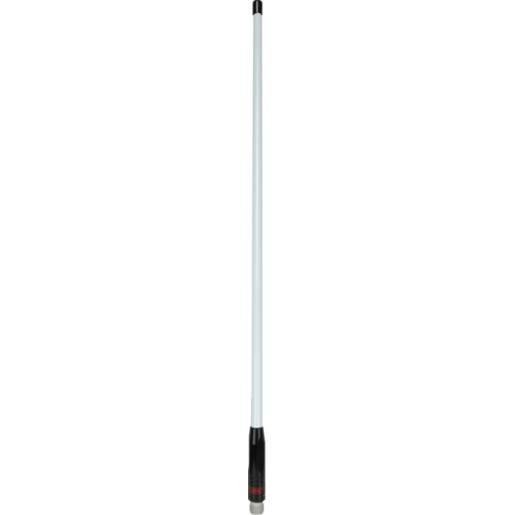 GME 1050mm Antenna Whip 6.6dBi Gain White/Black