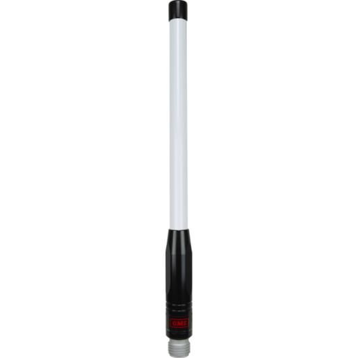 GME 465mm Antenna Whip (2.1dBi Gain) White/Black