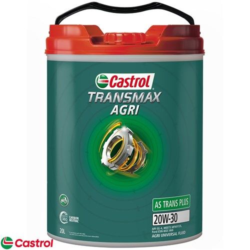 Castrol Agri AS Trans Plus Engine Oil 20W30 20L 3362250