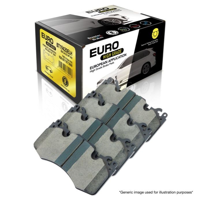 Bremtec BT602ELH Euro-Line High Brake Pad Set