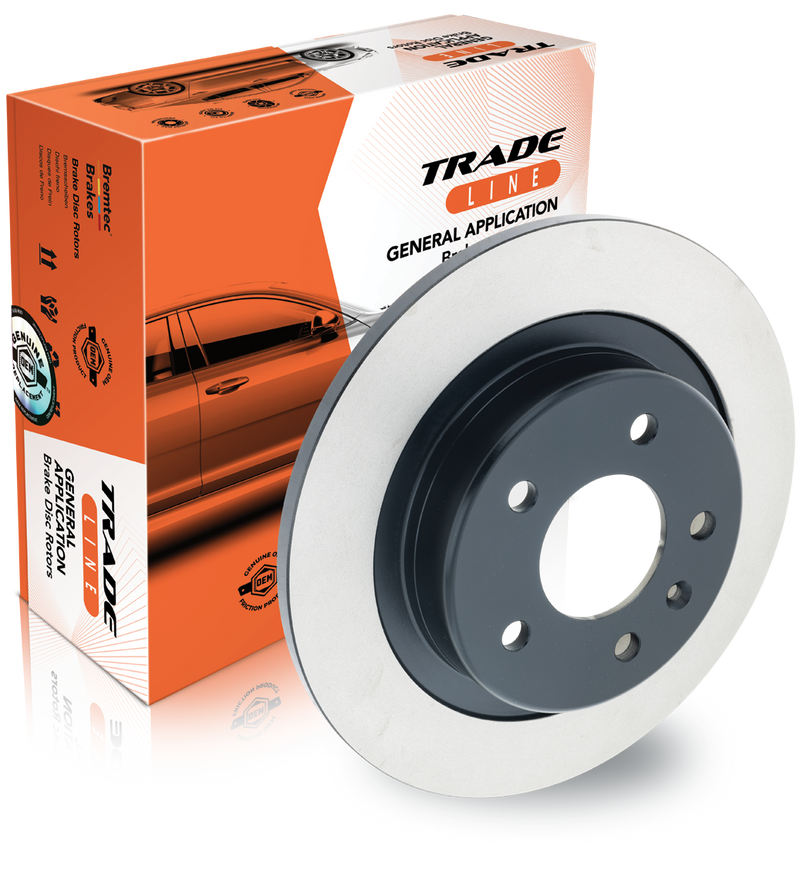 Bremtec BDR19336TL Trade-Line Disc Brake Rotor Pair