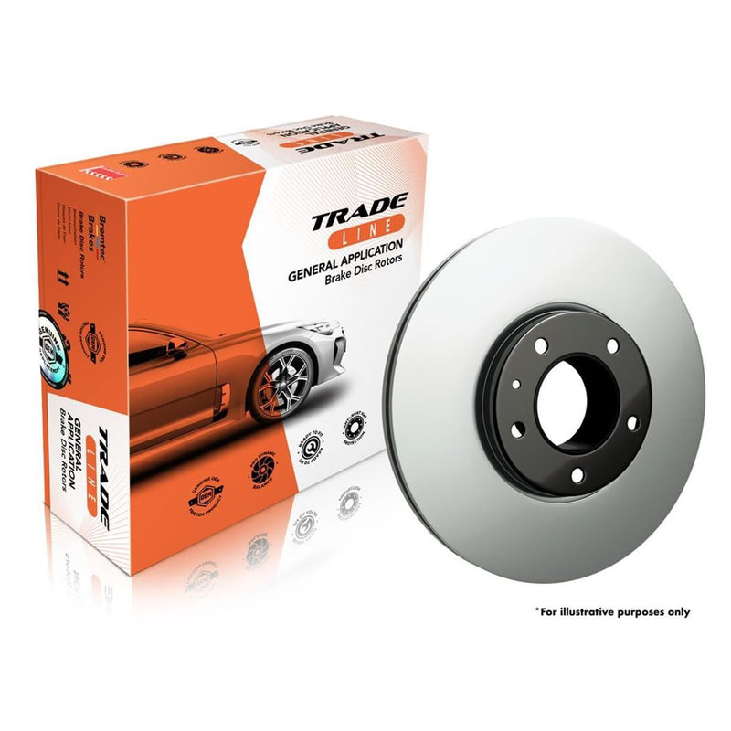 Bremtec BDR709TL Trade-Line Disc Brake Rotor Pair