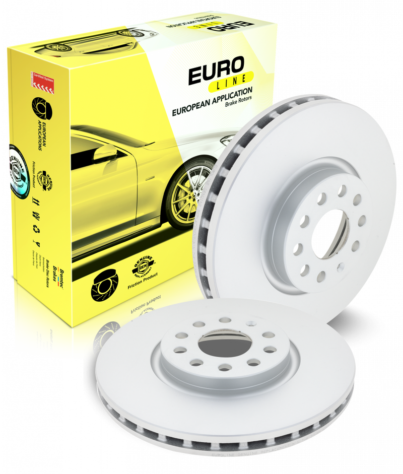 Bremtec BDR22360EL Euro-Line Disc Brake Rotor Pair