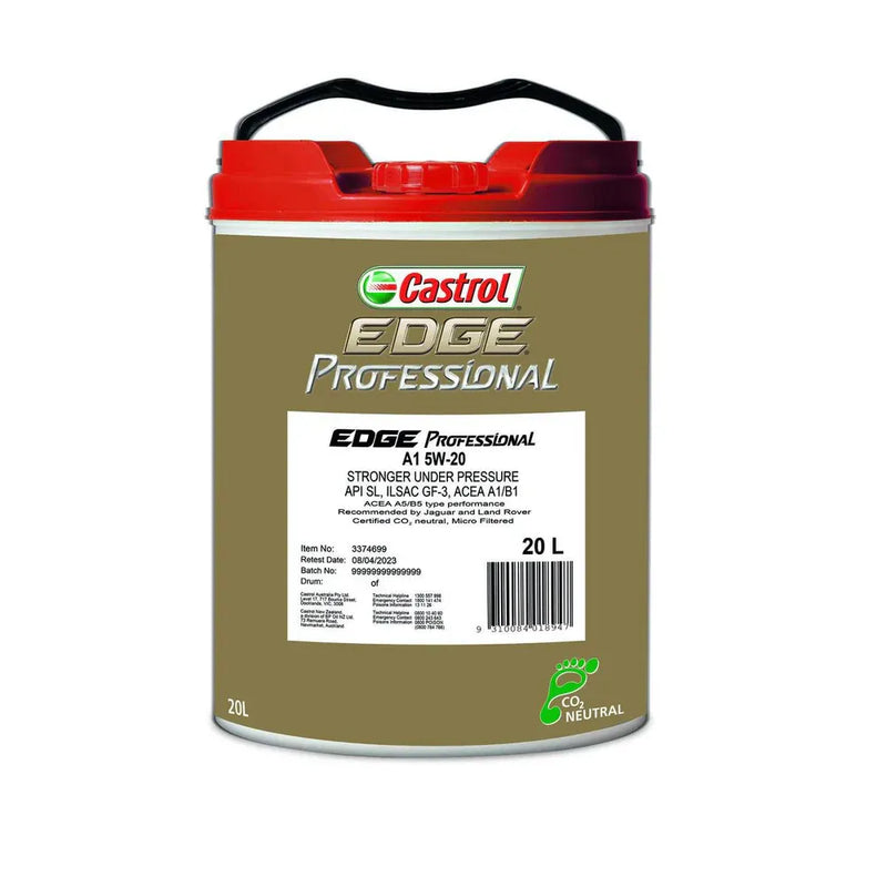 Castrol EDGE Professional Engine Oil 5W20 A1 20L 3374699