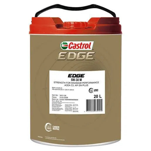 Castrol EDGE Professional OEX Engine Oil 5W30 20L 3374978