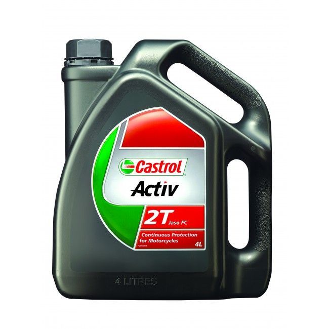 Castrol Motorcycle Oil Activ 2T 2 Stroke 4L 4100596