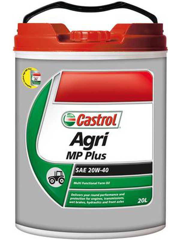 Castrol Agri MP Plus Engine Oil 20W40 20L 3334244