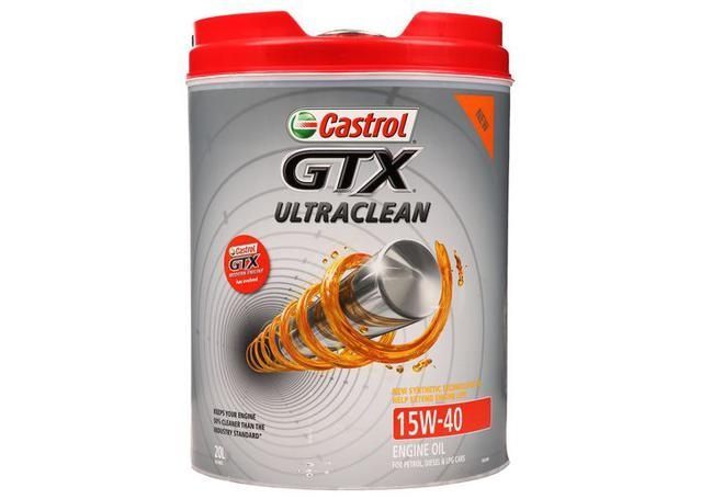 Castrol GTX UltraClean 15W40 20L 3414903