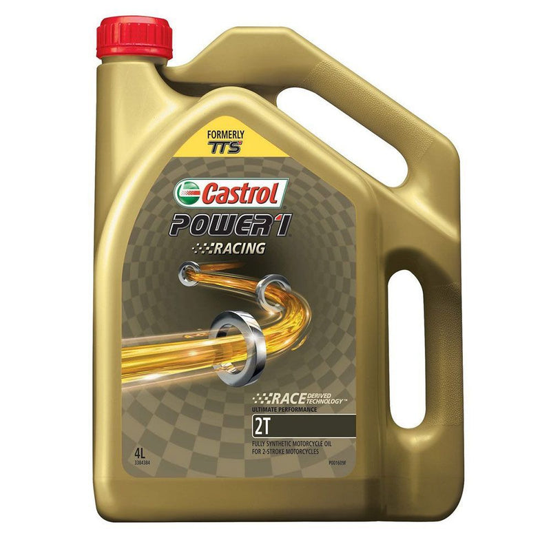 Castrol Power 1 Racing 2T Motorcycle Engine Oil 4L 3384384