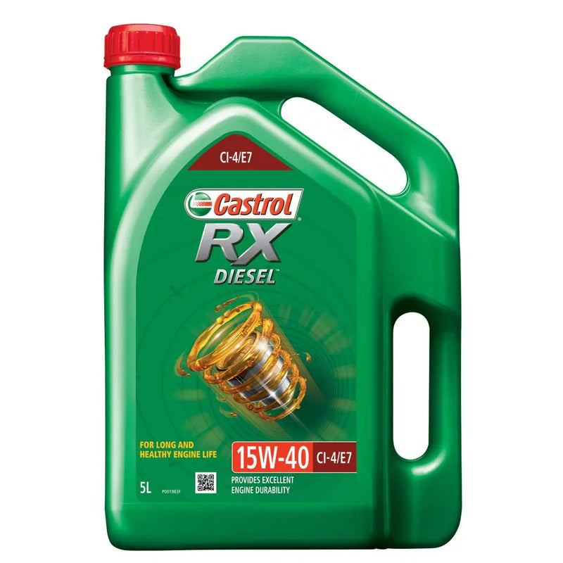 Castrol RX Diesel Engine Oil 15W40 CI4/E7 5L 3418223