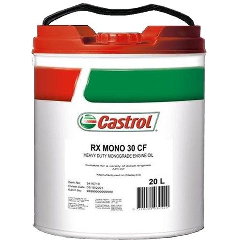 Castrol 3416718 RX Mono 30 Engine Oil 20L