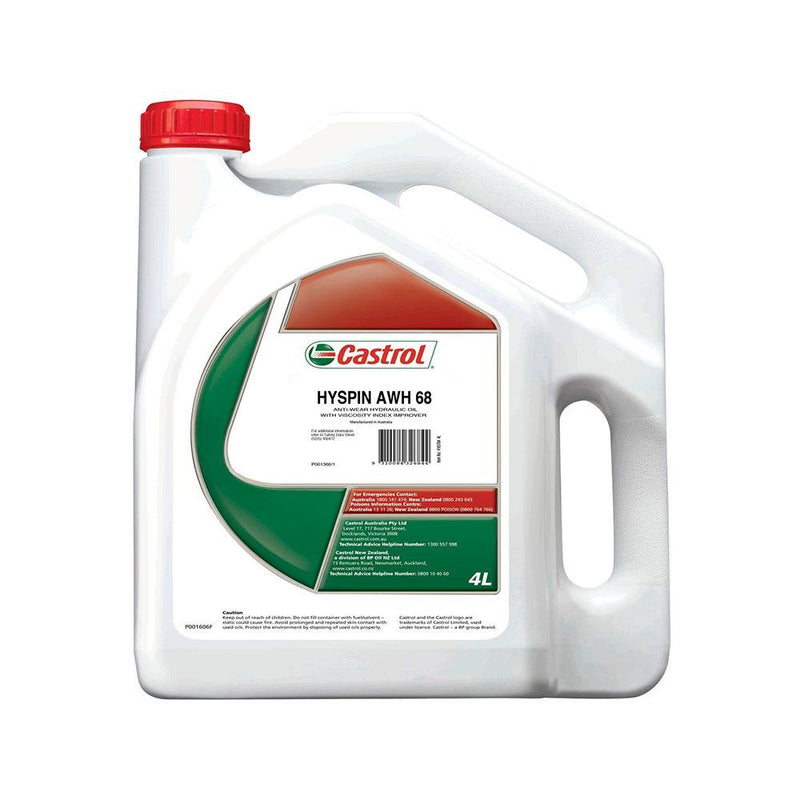 Castrol Hyspin AWH 68 Hydraulic Oil 4L 4103704