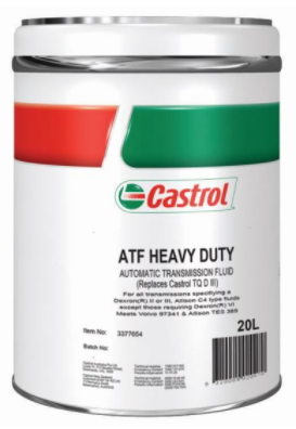 Castrol Trans ATF Heavy Duty Transmission Fluid 20L 3430536