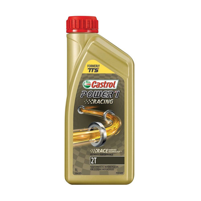 Castrol Power 1 Racing 2T Motorcycle Engine Oil 1L 3384385