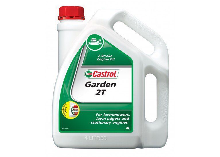 Castrol 2T 2 Stroke Lawnmower Oil 4L 3379987