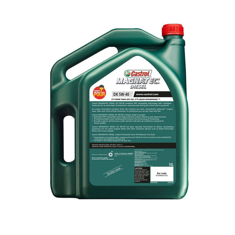 Castrol Magnatec Diesel DX 5W40 Engine Oil 10L 3422230