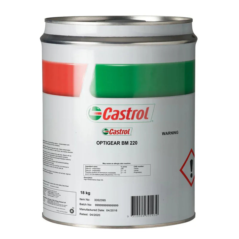 Castrol Optigear BM220 Gear Oil 18Kg 3352395