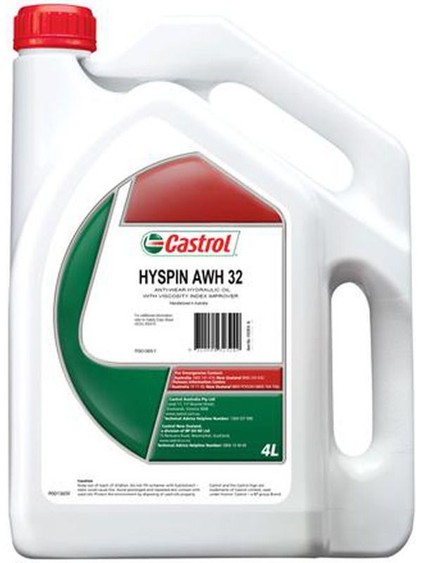 Castrol Hyspin AWH 32 Hydraulic Oil 4L 4103014