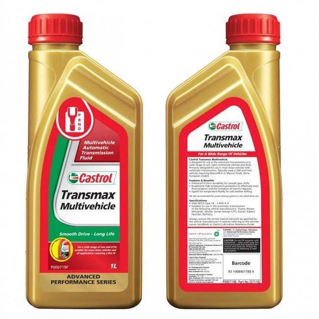 Castrol Transmax Auto Transmission Fluid Multi 1L 3371182