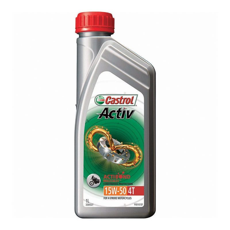 Castrol Activ 4T 15W50 Motorcycle Engine Oil 1L 3413904