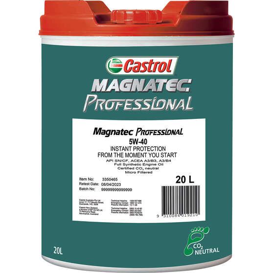 Castrol Magnatec Professional Engine Oil 5W40 20L 3350465