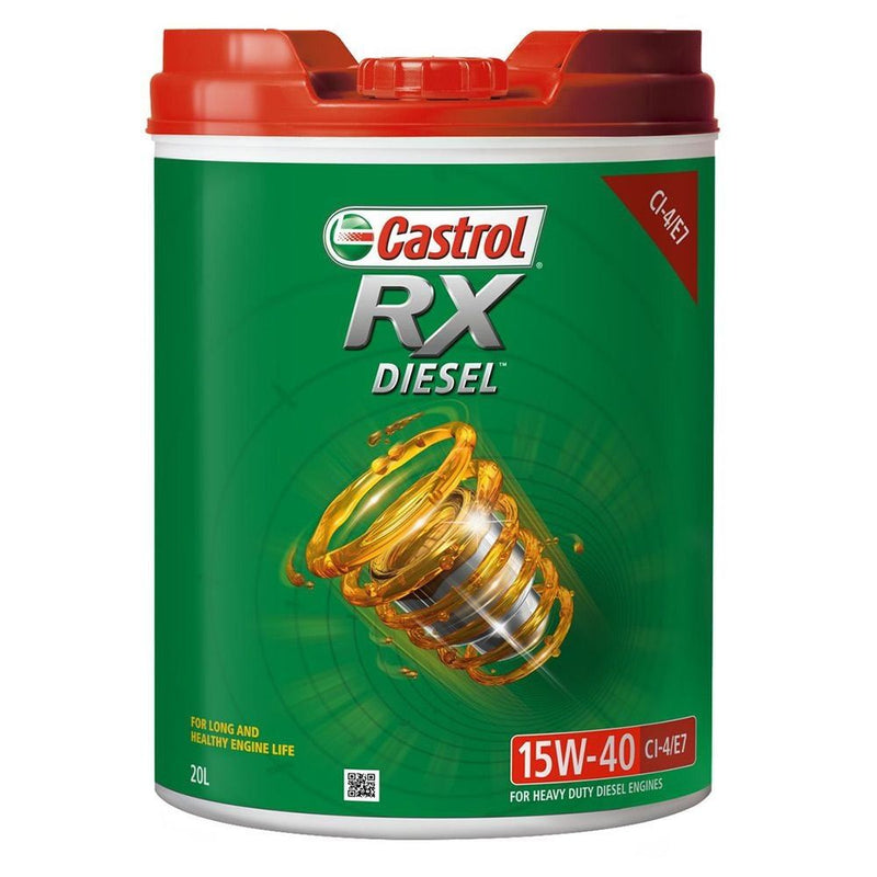 Castrol RX Diesel 15W40 Engine Oil CI-4/E7 20L 3418225