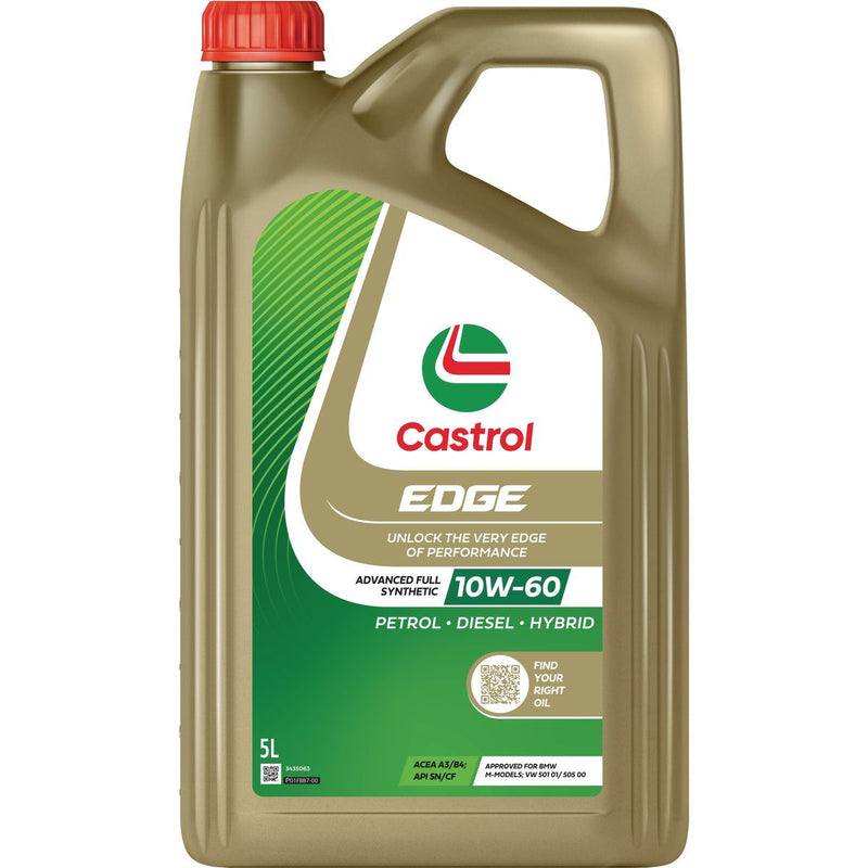 Castrol EDGE 10W60 A3/B4 Engine Oil 5L 3435063