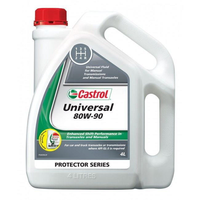 Castrol Manual Transmission Fluid 80W90 4L 3375564