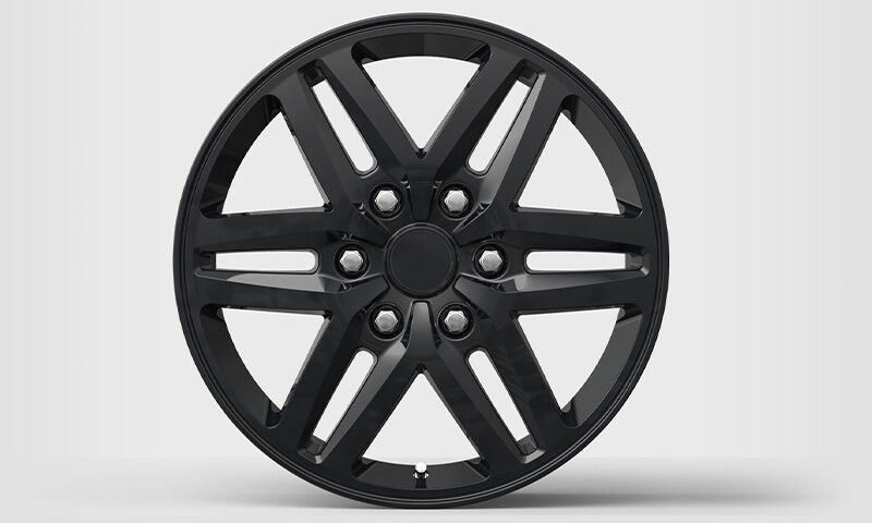 18" Pohang single alloy wheel | gloss black