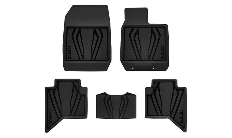 Isuzu Rubber Mat Set Front and Rear 5867630641