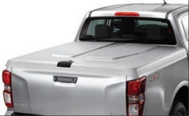 Isuzu 1 Piece Hard Tonneau Sterling Silver 08D2EGHT01