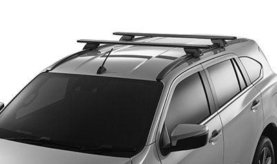 Isuzu MU-X Vortex RCL Black 2 Bar Roof Rack JA9671