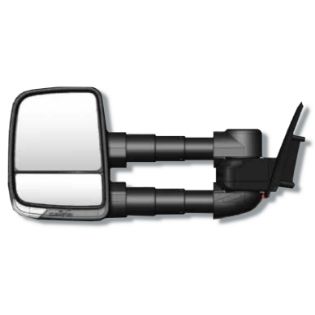 Isuzu Next Gen Towing Mirror Black Caps CVNG-IU-DX20-SIEB