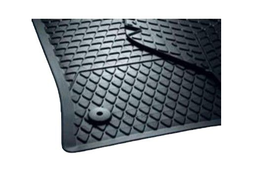 Rubber Floor Mats, Rear