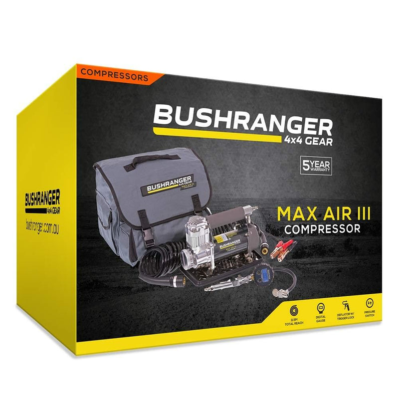 Bushranger 4x4 55X23: Max Air III Portable Air Compressor