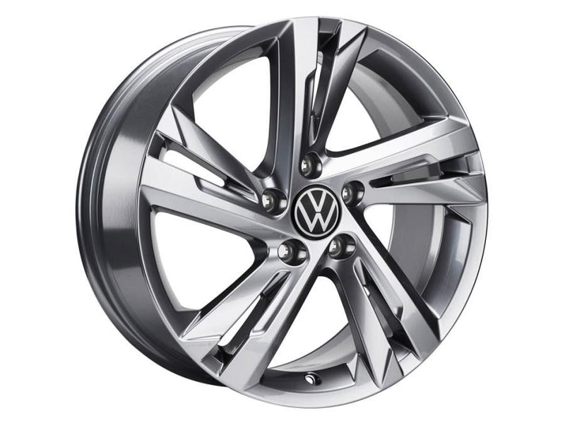 Volkswagen Valencia 17" Alloy Wheel - Grey 5H0071497AZ49