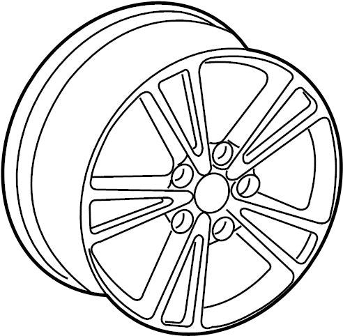 Alloy wheel,17 x 7,Vision,Sterling Silver