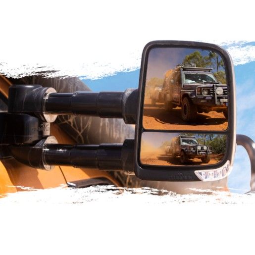 Clearview Next Gen Towing Mirrors suit Patrol (BK)