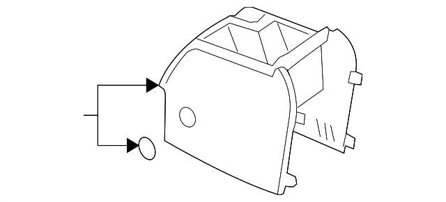 Centre Console for use with CD Changer, Anthracite