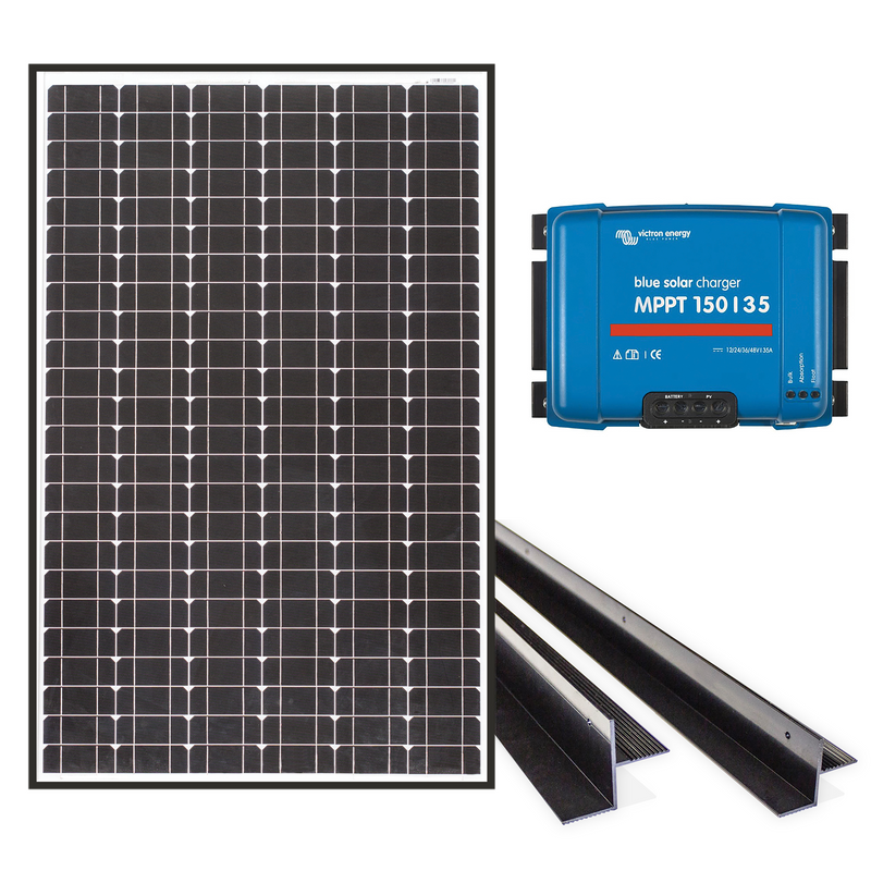 160W, 24-48V Truck, Bus & Marine Solar Charging System