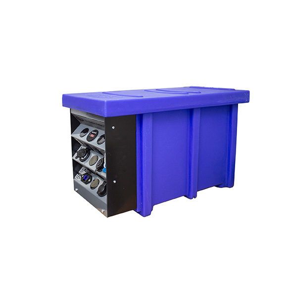 12V Auxiliary Battery Box (Blue)